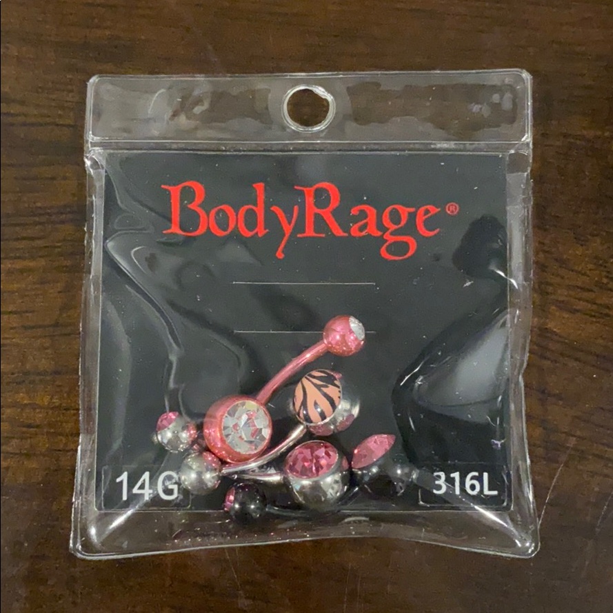 4 Pack Belly Button Rings